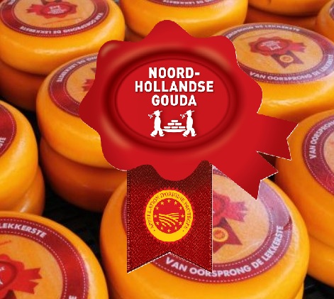 Nordholland Gouda Ost - Rød Segl Nordholland Gouda Ost - Rød Segl