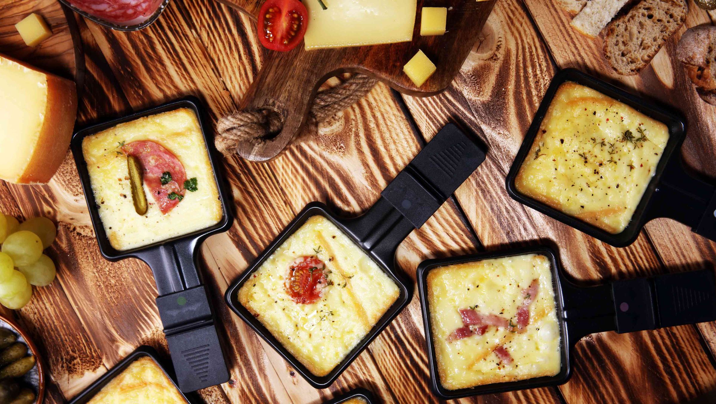 Raclette og Ostefondue Raclette og Ostefondue