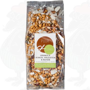 Granola kokos, frugter & nødder 450gr