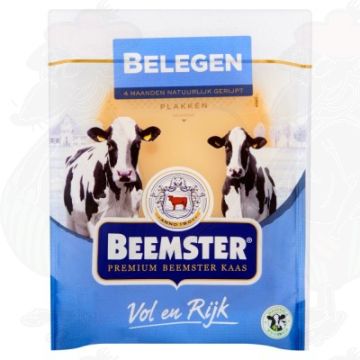 Skiveskåret ost Beemster Premium ost modnet 48+ | 150 gram i skiver