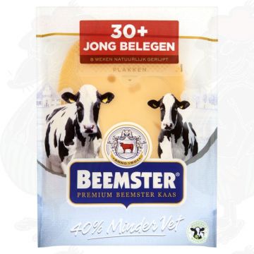 Skiveskåret ost Beemster Premium Cheese Young Matured 30+ | 150 gram i skiver