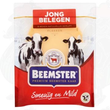 Skiveskåret ost Beemster Premium Cheese Young Matured 48+ | 150 gram i skiver
