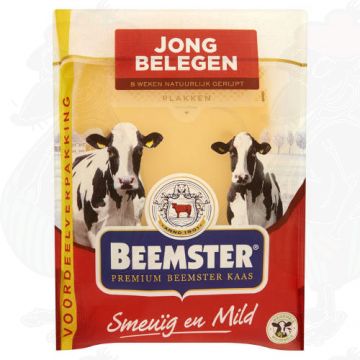 Skiveskåret ost Beemster Premium Cheese Young Matured 48+ | 250 gram i skiver