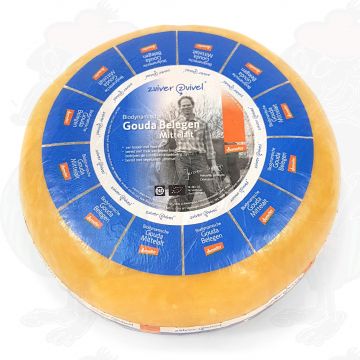 Modnet Gouda Biodynamisk ost - Demeter | Hel ost 5 kilo