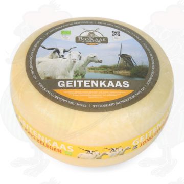 Økologisk gedeost | Yderligere kvalitet | Hel ost 5,4 kilo