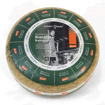 Nældeost Gouda Biodynamisk ost - Demeter | Hel ost 5 kilo
