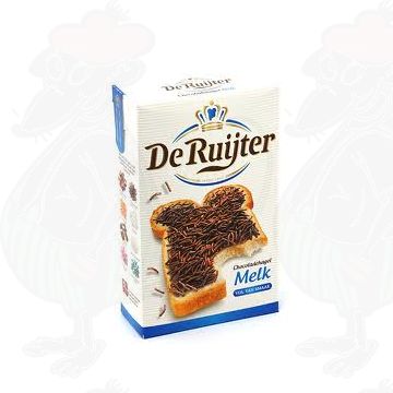 Schokoladenstreusel Milch De Ruiter - Chocoladehagel Melk - 380 g