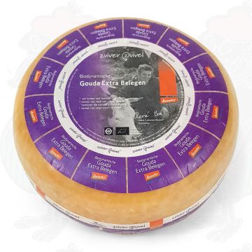 Ekstra modnet Gouda biodynamisk ost - Demeter | Hel ost 5 kilo