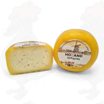 Gouda Bondeost | Løg / Peber ost | Hel ost 400 gram