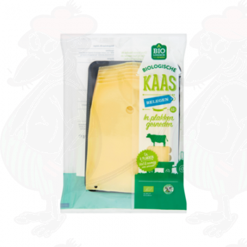 Skiveskåret ost Lagret økologisk ost 48+ | 190 gram i skiver