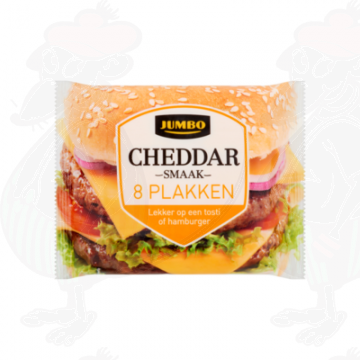 Cheddar med ost i skiver 45+ | 150 gram i skiver
