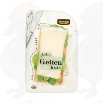 Skiveskåret ost Gedeost 50+ Ung modnet | 190 gram i skiver