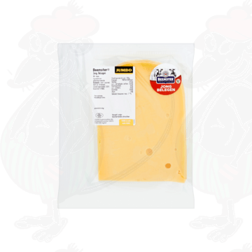 Skiveskåret ost Beemster ung modnet 48+ ost | 200 gram i skiver