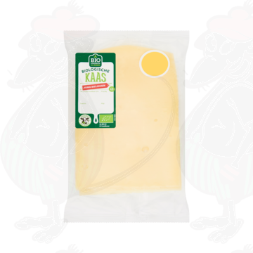 Skiveskåret ost Ung modnet økologisk ost 48+ | 75 gram i skiver