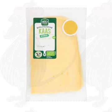 Skiveskåret ost Ung Økologisk ost 48+ | 75 gram i skiver