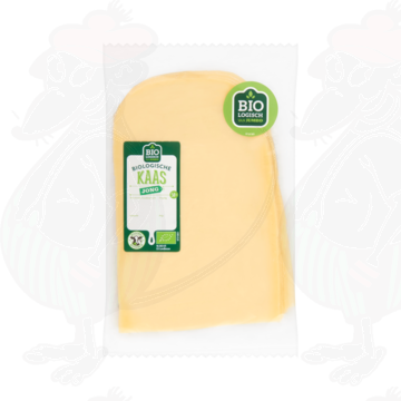 Skiveskåret ost Ung Økologisk ost 50+ | 200 gram i skiver