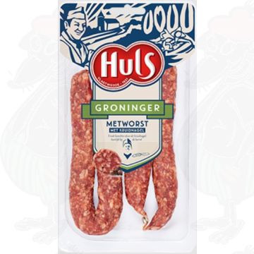 Huls Groninger Metworst med Nelliker - 2 x 110 gram