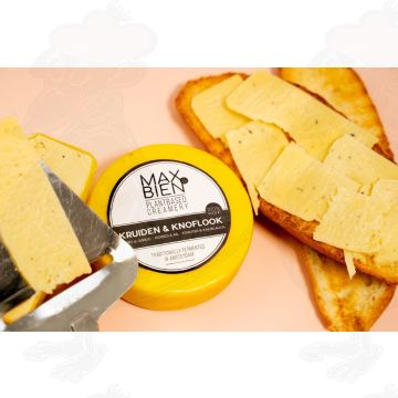 Veganske urter Hvidløgsost | Max Bien | 150 gram
