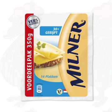 Skiveskåret Milner ost modnet 30+ | 300 gram i skiver