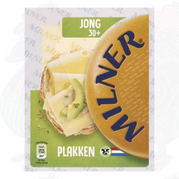 Skiveskåret Milner ost Ung 30+ | 150gr i skiver