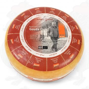 Gammel Gouda Biodynamisk ost - Demeter | Hel ost 5 kilo