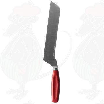 Professionel Ostekniv Halvhård - Rød 210 mm