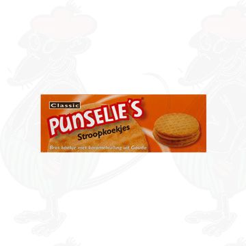 Punselie's Stroopkoekjes med Gouda - 200 gram 