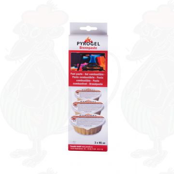 Pyrogel burning paste Pack 3 cups x 95 ml Pyrogel burning paste Pack 3 cups x 95 ml