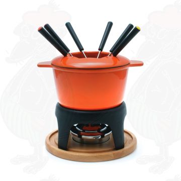 Fondue Pot Swissmar Sierra Cast Iron Orange | Buy Online