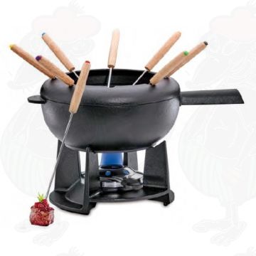 Fondue set Saas-Fee | Black