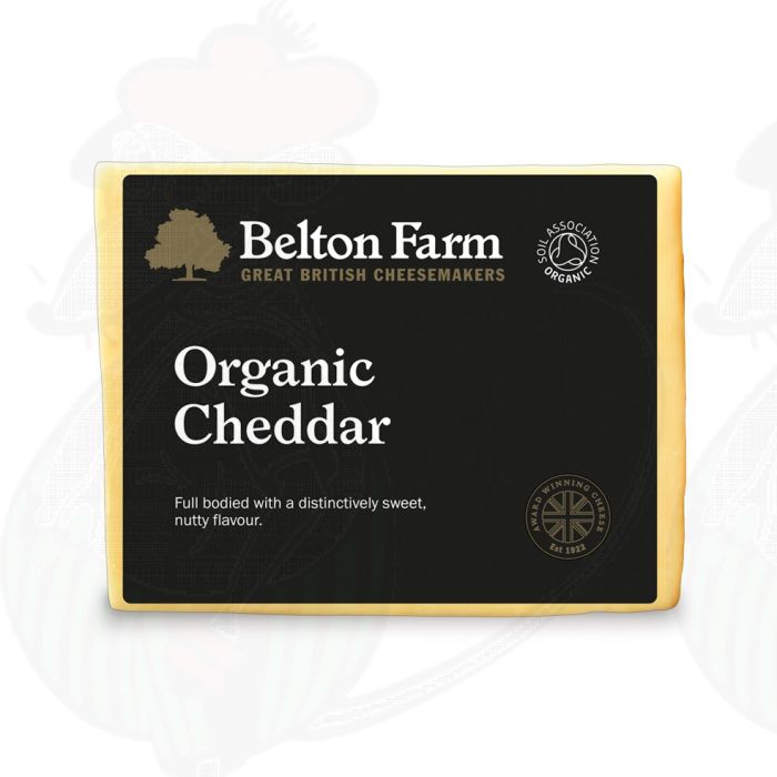 Økologisk mild cheddar main product photo