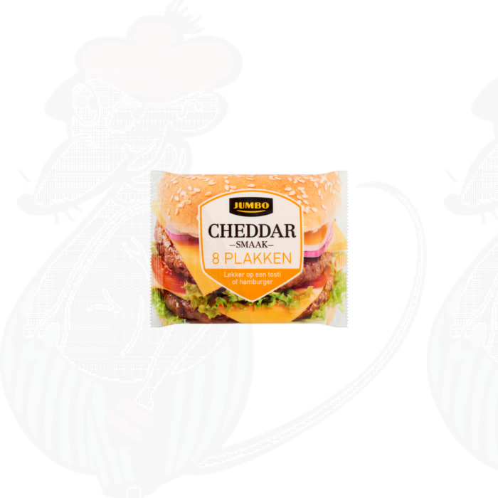 Cheddar med ost i skiver 45+ | 150 gram i skiver main product photo