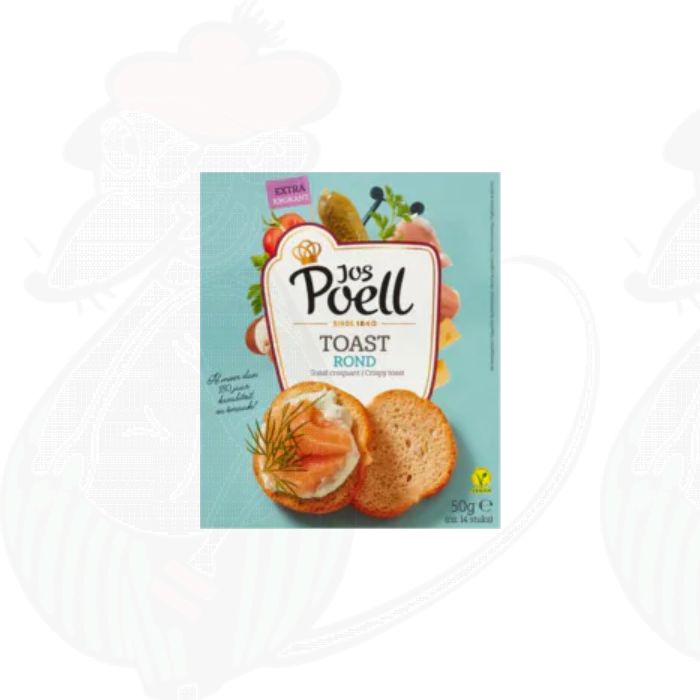 Jos Poell Toast Rond 50g main product photo