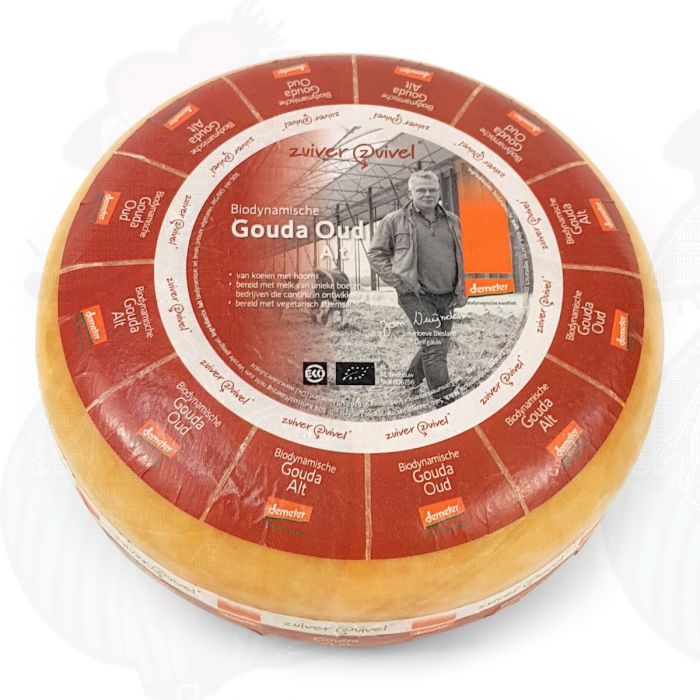 Gammel Gouda Biodynamisk ost - Demeter | Hel ost 10 kilo main product photo