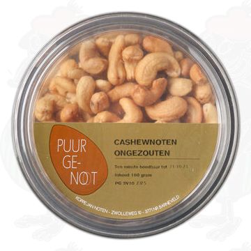 Cashewnødder usaltet 180gr