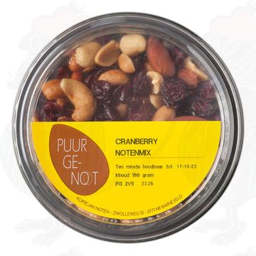 Tranebær nøddemix 180gr