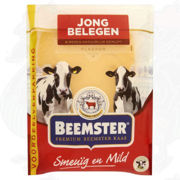 Skiveskåret ost Beemster Premium Cheese Young Matured 48+ | 250 gram i skiver