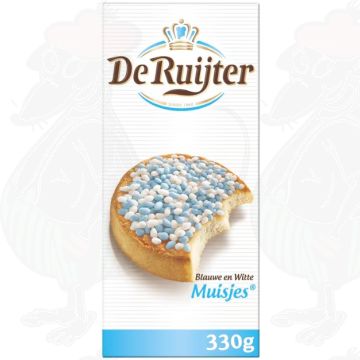 De Ruijter Muisjes Blå og Hvid