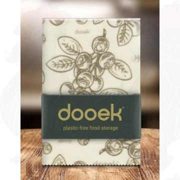 Beeswax Wrap Blueberry Olive - Cheese Wrap - Dooek | 30x40 cm