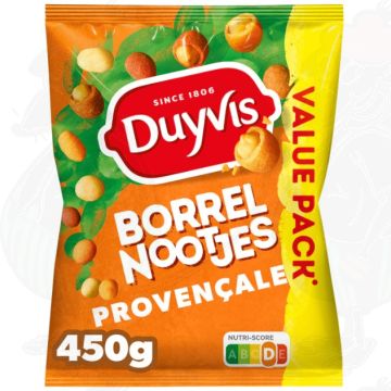Duyvis Borrelnootjes Provencale Jordnødder 450 gr