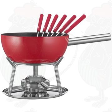 Spring Fondue Sæt Rød