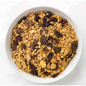 Sprød Granola med Ristet Havre 500 g