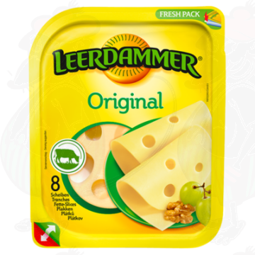 Skiveskåret ost Leerdammer ost Original 45+ | 160 gram i skiver