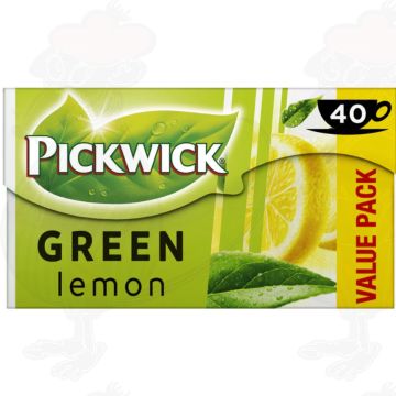Pickwick Lemon Grøn Te Økonomipakke 40 Stk