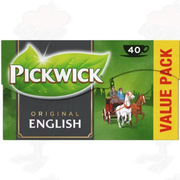 Pickwick Original English Økonomipakke 40 x 2 g