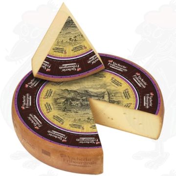 Vacherin Fribourgeois AOC | Quarter of a cheese 2 Kilo / 6.6 lbs