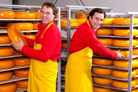 Mark og Walter på lageret